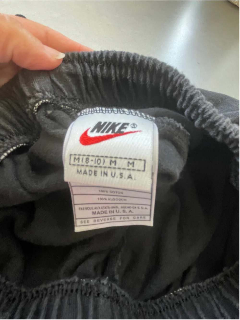 Boys Nike Black Athletic Shorts M